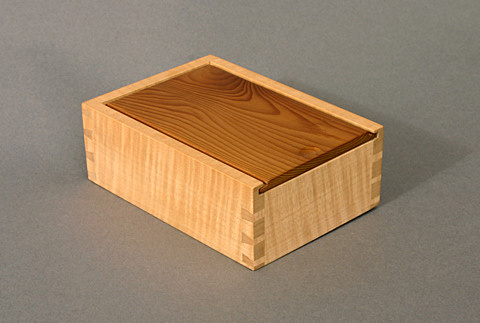 Small dovetailed box